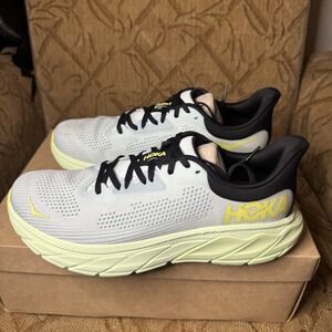 Hoka One One Mens Arahi 7 1147850 DTDR Blue Running Shoes Sneakers Size 10 D EUC